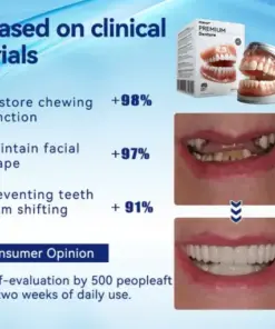 𝐇𝐢𝐝𝐨𝐧𝐞® –🦷Advanced Customized Full Denture Set🦷