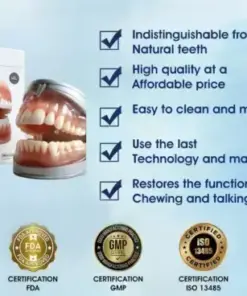 HZA™ –🦷Advanced Customized Full Denture Set