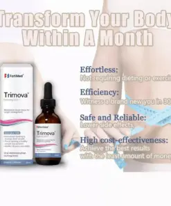 Trimova - Weight Loss Drops (x4 Bottles)